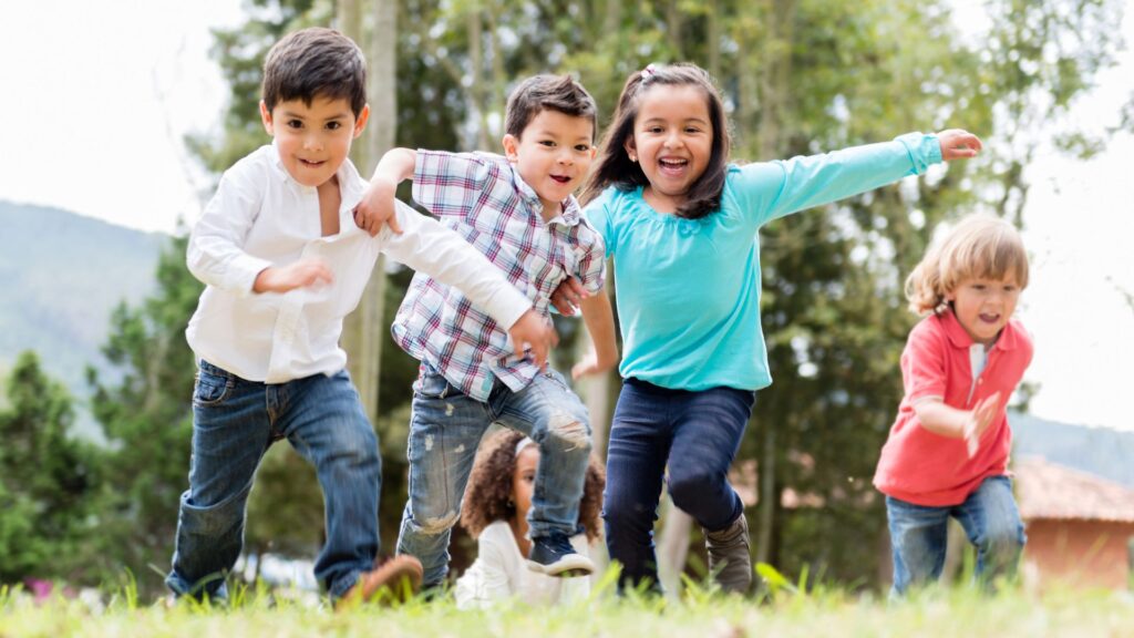 balancing screen time and outdoor play